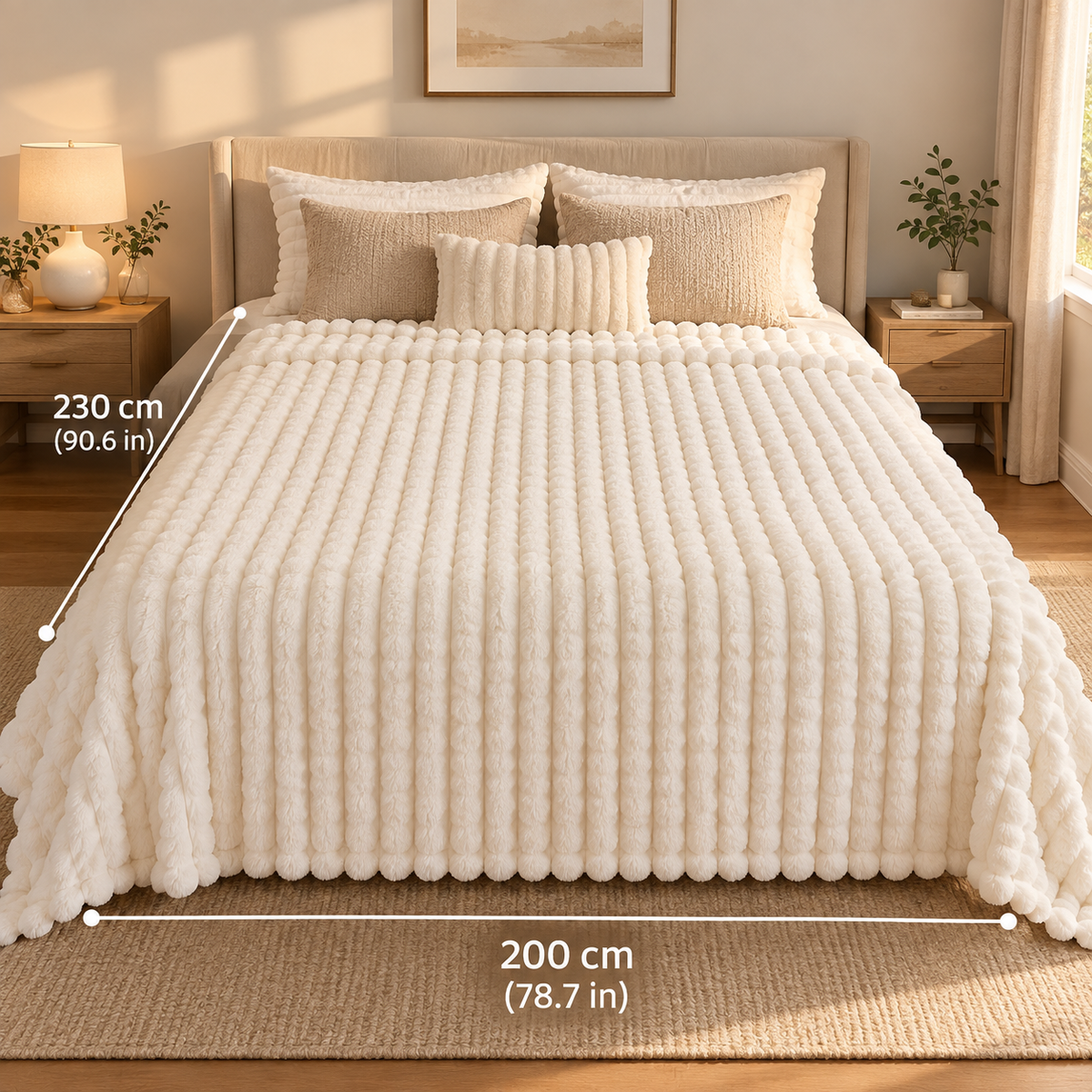 Cevora™ Oversized Plush Blanket