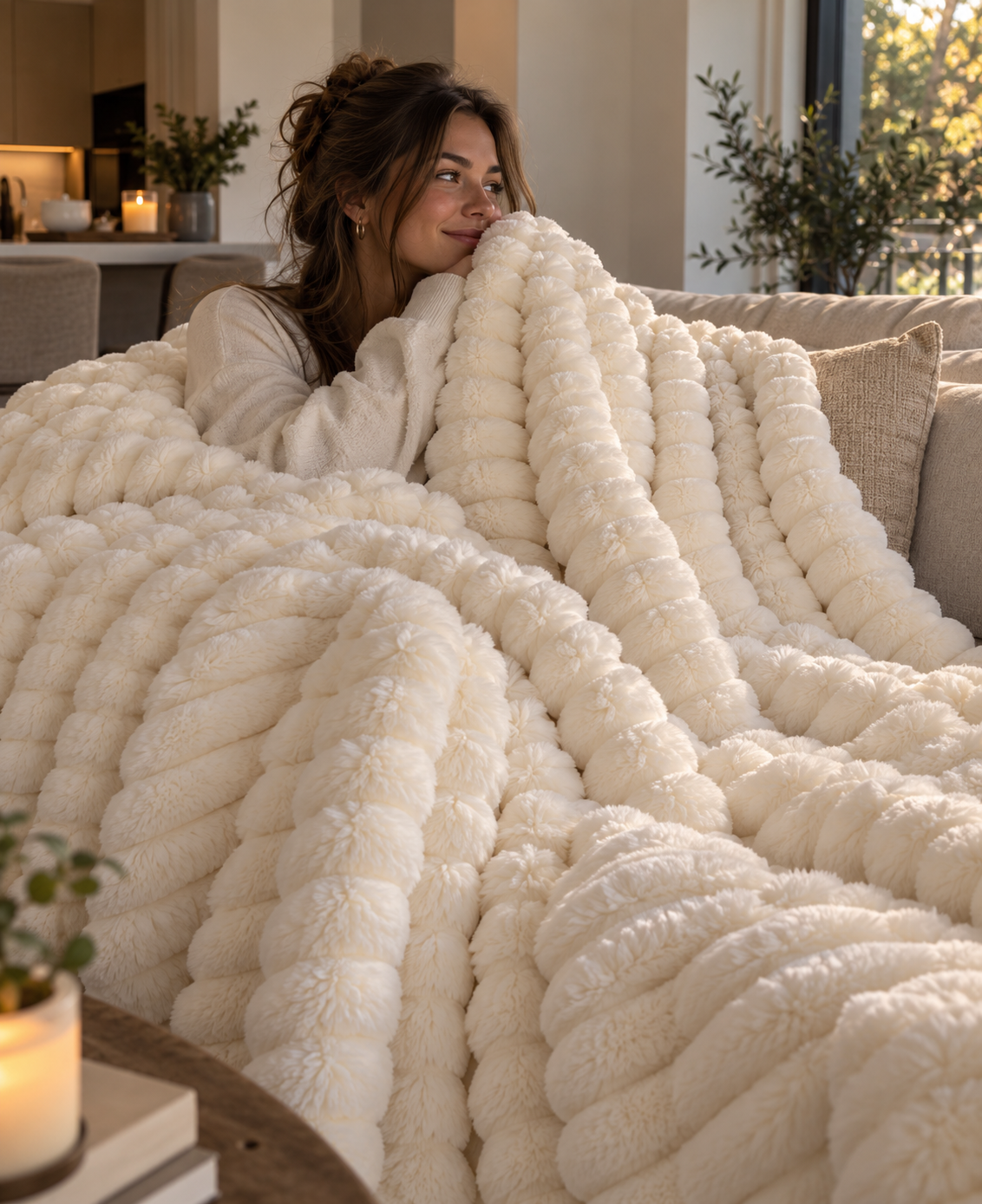 Cevora™ Oversized Plush Blanket